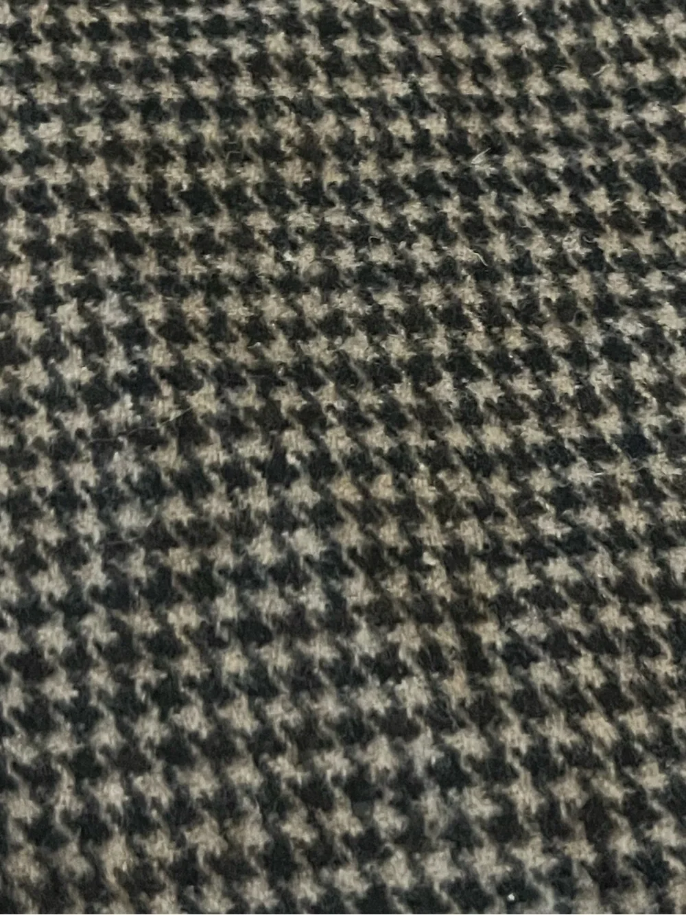 Catherine Malandrino Houndstooth Mini Skirt Brown Trim Size 8